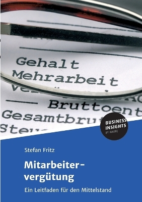 Book cover for Mitarbeitervergütung