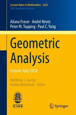 Book cover for Geometric Analysis