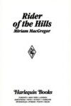 Book cover for Rider of the Hills