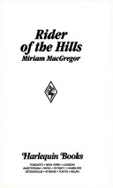 Cover of Rider of the Hills