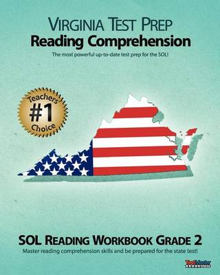 Book cover for Virginia Test Prep Reading Comprehension Sol Reading Workbook Grade 2