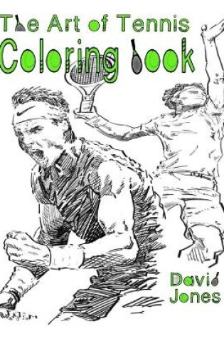 Cover of The Art of Tennis Coloring Book