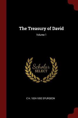 Book cover for The Treasury of David; Volume 1