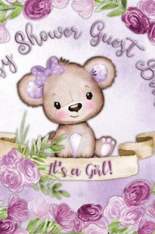 Cover of It's a Girl! Baby Shower Guest Book