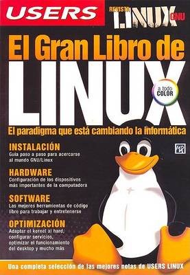 Book cover for El Gran Libro de Linux