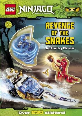 Book cover for LEGO® Ninjago: Revenge of the Snakes Sticker Activity Book