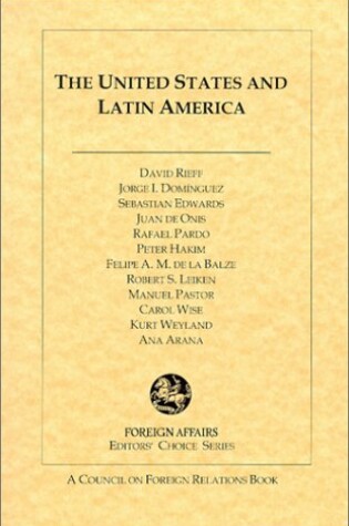 Cover of The United States and Latin America