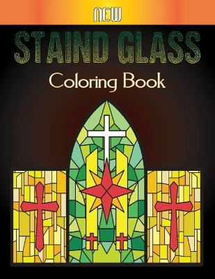 Book cover for New Staind Glass Coloring Book
