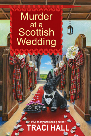 Book cover for Murder at a Scottish Wedding