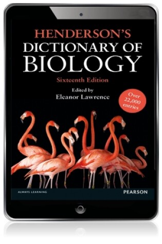 Cover of Henderson's Dictionary of Biology