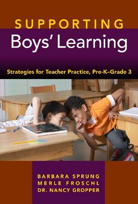 Book cover for Supporting Boys' Learning