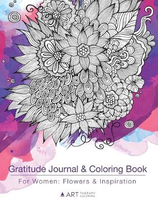 Book cover for Gratitude Journal & Coloring Book For Women