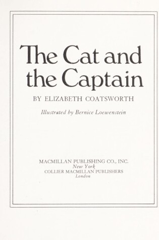 Cover of The Cat and the Captain,