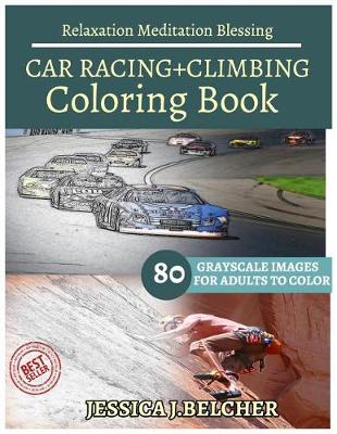 Book cover for CAR RACING+CLIMBING Coloring Books