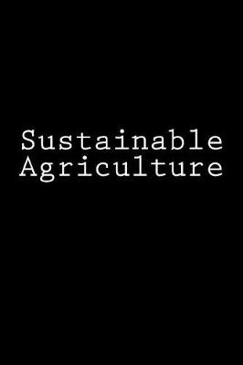 Book cover for Sustainable Agriculture