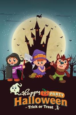 Book cover for Happy Halloween 4 Notebook