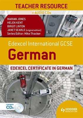 Book cover for Edexcel International GCSE and Certificate German Teacher Resource & Audio-CDs
