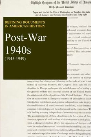 Cover of Post-War 1940s