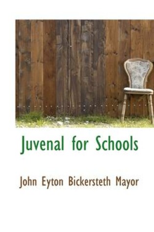 Cover of Juvenal for Schools