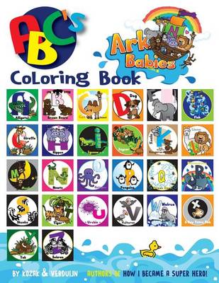 Book cover for Ark Babies ABC's Coloring Book