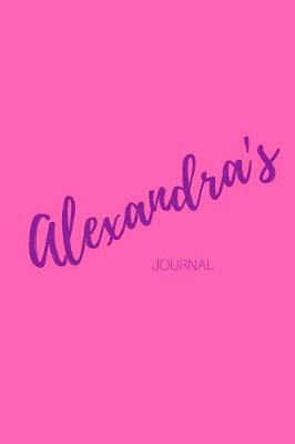 Book cover for Alexandra's Journal