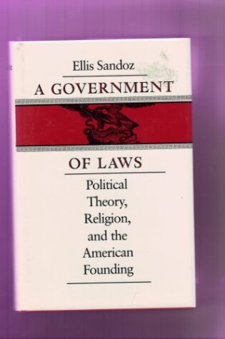 Cover of A Government of Laws