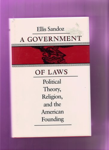 Book cover for A Government of Laws