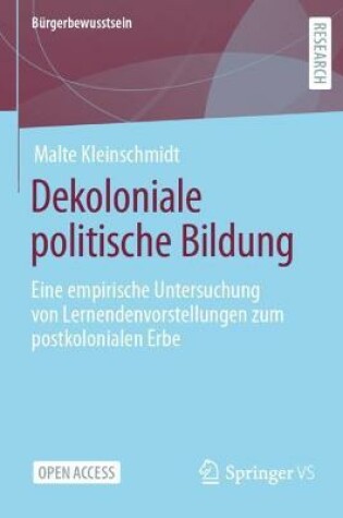 Cover of Dekoloniale Politische Bildung