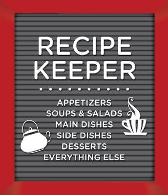 Cover of Small Recipe Binder - Recipe Keeper (Letterboard)