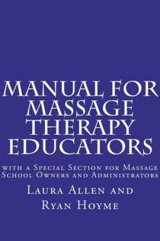 Cover of Manual for Massage Therapy Educators