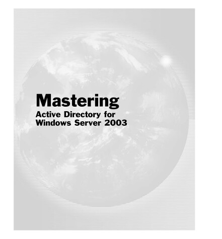 Book cover for Mastering Active Directory for Windows Server 2003