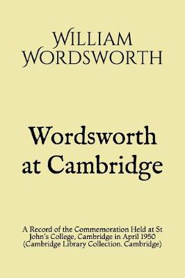 Book cover for Wordsworth at Cambridge