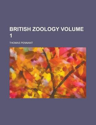 Book cover for British Zoology Volume 1
