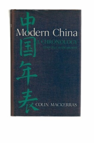 Cover of Modern China