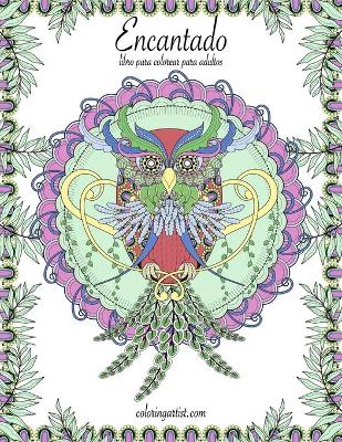 Book cover for Encantado libro para colorear para adultos 1