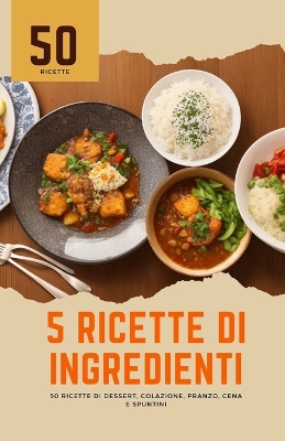 Book cover for 5 ricette di ingredienti