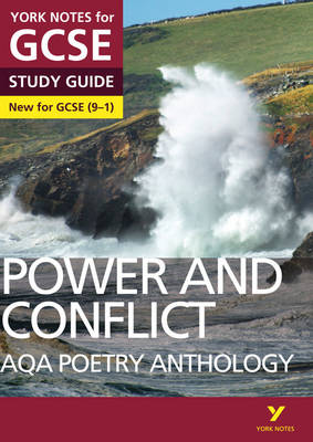 Book cover for AQA Poetry Anthology - Power and Conflict: York Notes for GCSE (9-1)