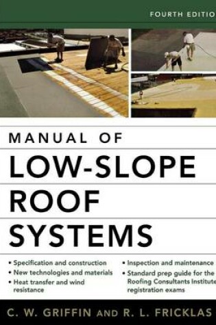 Cover of Manual of Low-Slope Roof Systems: Fourth Edition