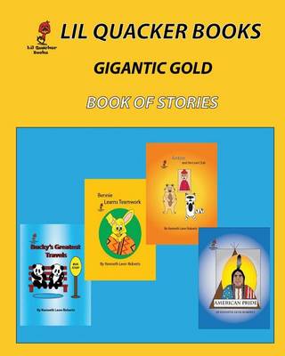 Book cover for Gigantic Gold Book of Stories