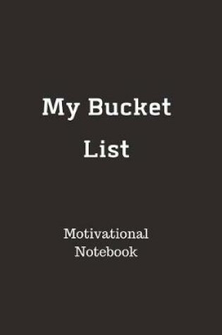 Cover of My Bucket List