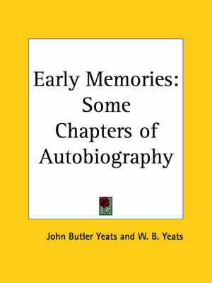 Book cover for Early Memories: Some Chapters of Autobiography (1923)