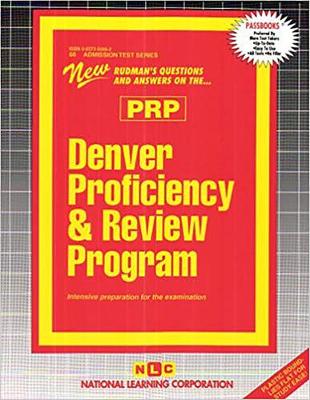 Book cover for DENVER PROFICIENCY AND REVIEW PROGRAM (PRP)