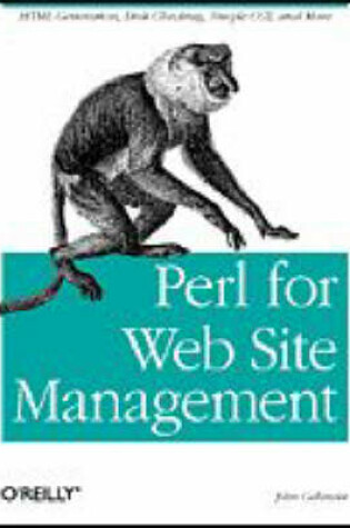 Cover of Perl for Web Site Management