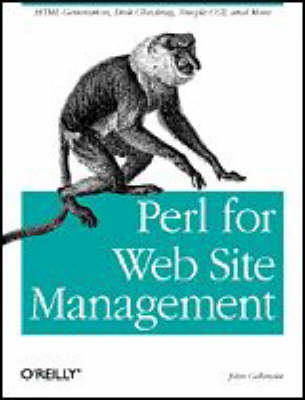 Cover of Perl for Web Site Management