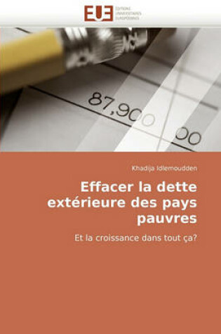 Cover of Effacer La Dette Ext rieure Des Pays Pauvres