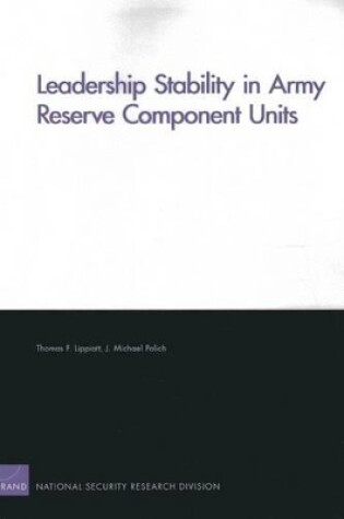 Cover of Leadership Stability in Army Reserve Component Units
