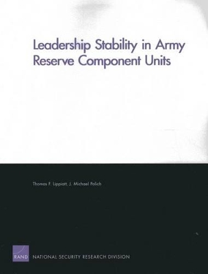 Book cover for Leadership Stability in Army Reserve Component Units