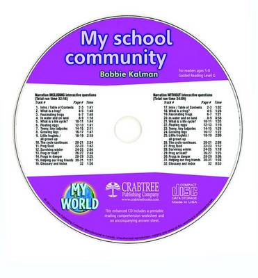 Book cover for My School Community - CD Only