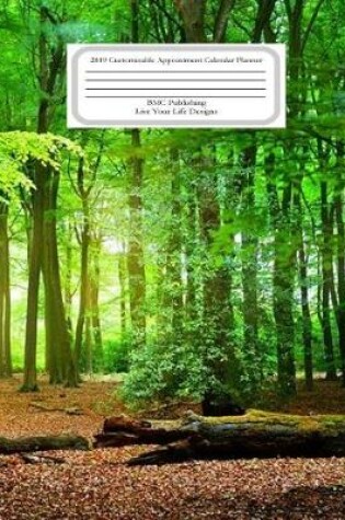 Cover of Appointment Cslendar Planner Green Forest 2019