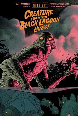 Book cover for Universal Monsters: Creature From the  Black Lagoon Lives!